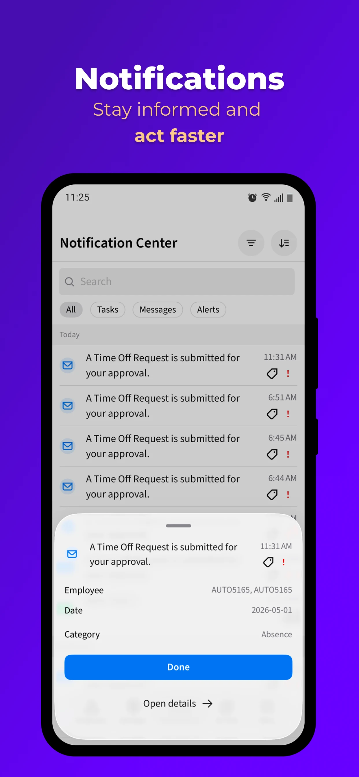 Infor Mobile Hub screenshot