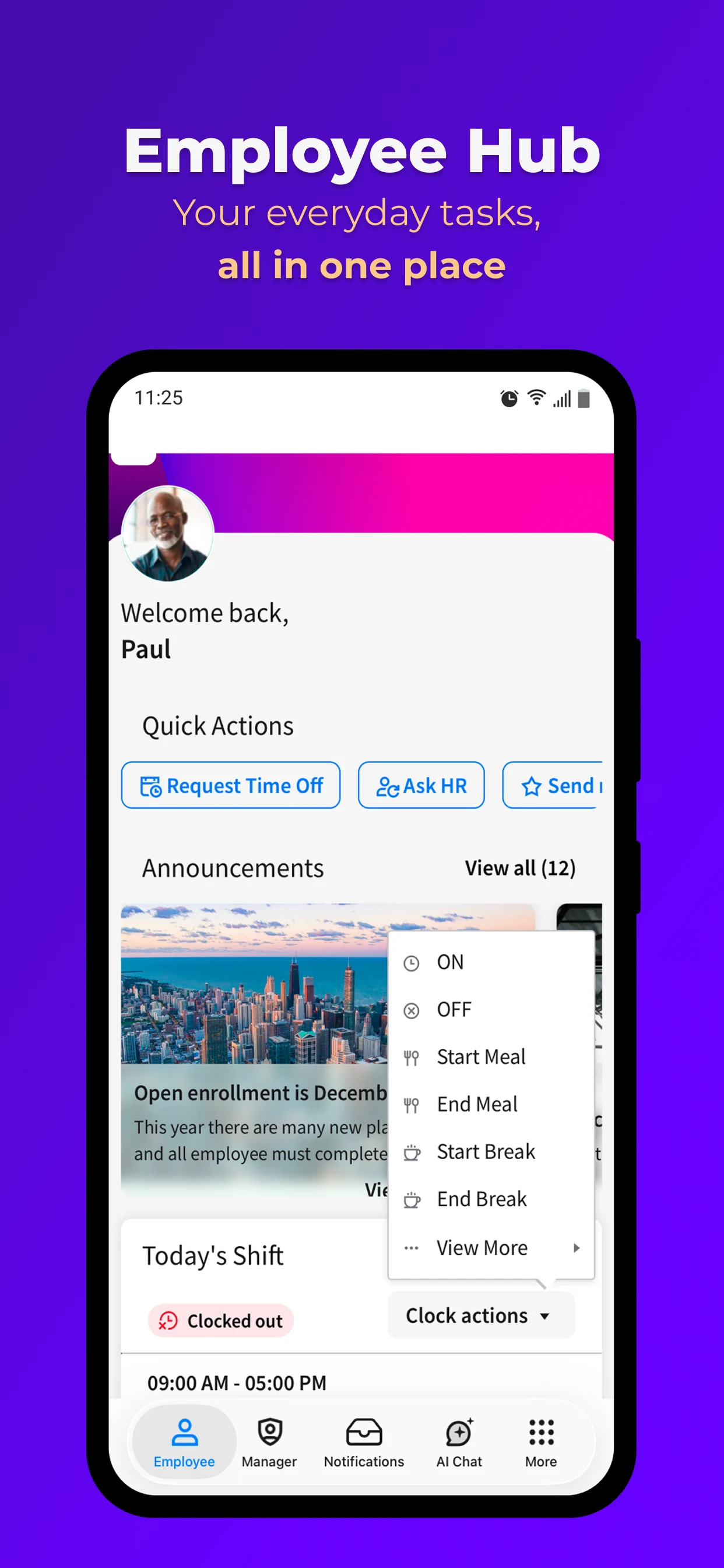 Infor Mobile Hub screenshot